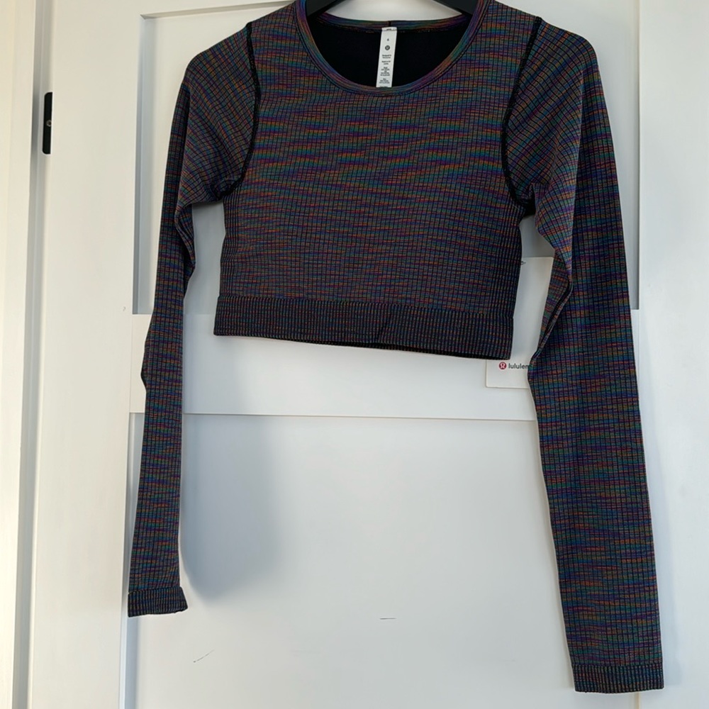 Lululemon Ebb to Street Long Sleeve Crop